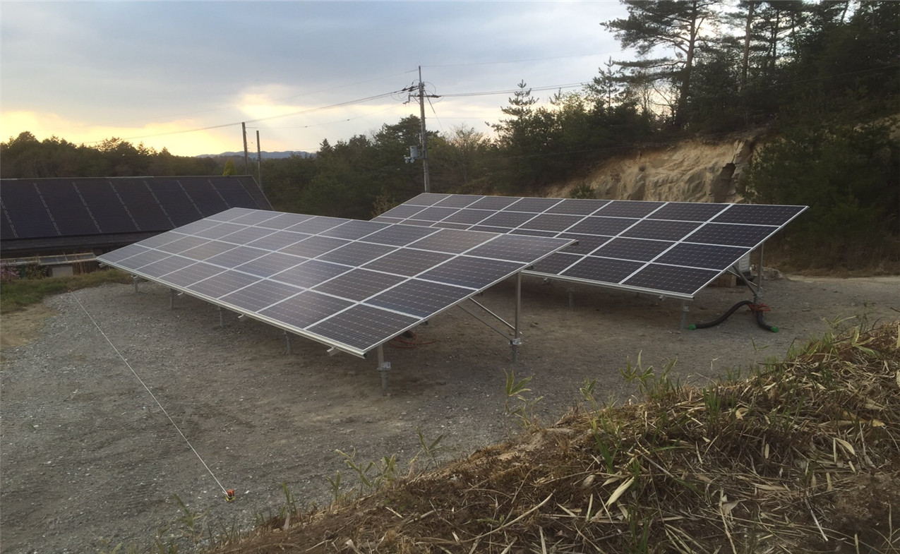 Проект солнечной электростанции мощностью 70 кВт в наре, япония (интеллектуальный солнечный модуль)