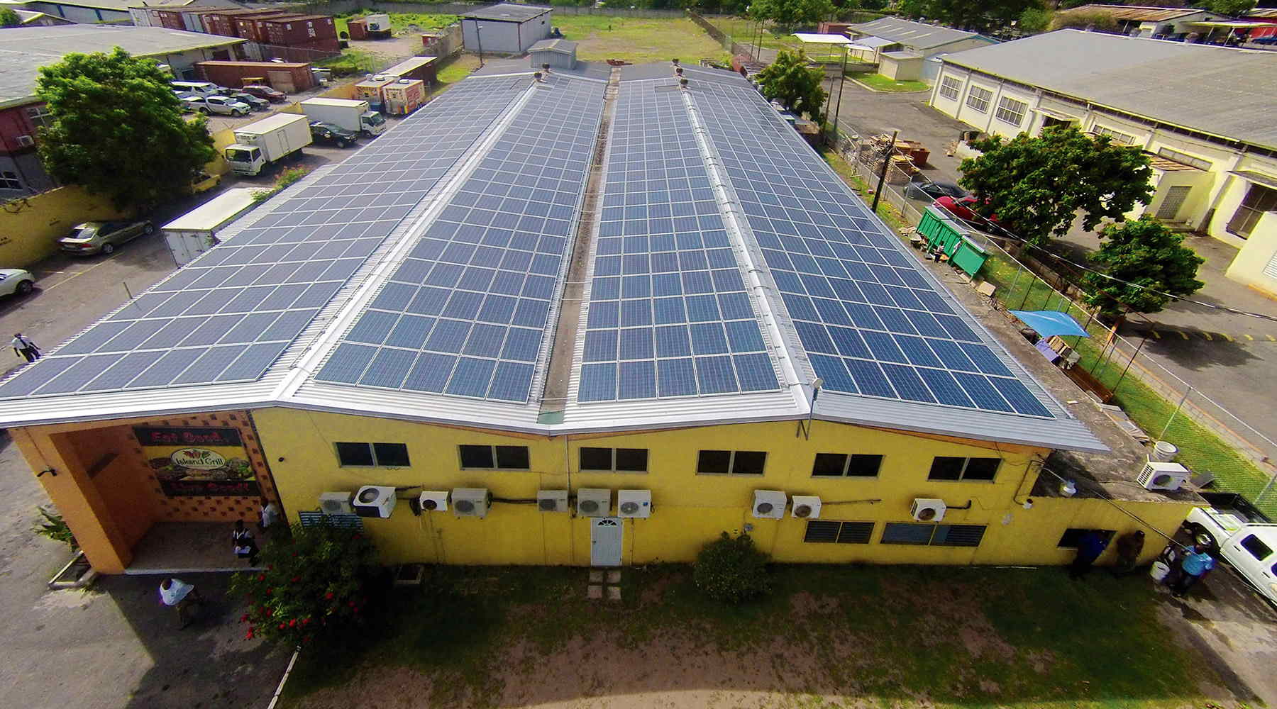 Проект гостиницы на солнечной энергии 120 кВт на острове гриль (ямайка)